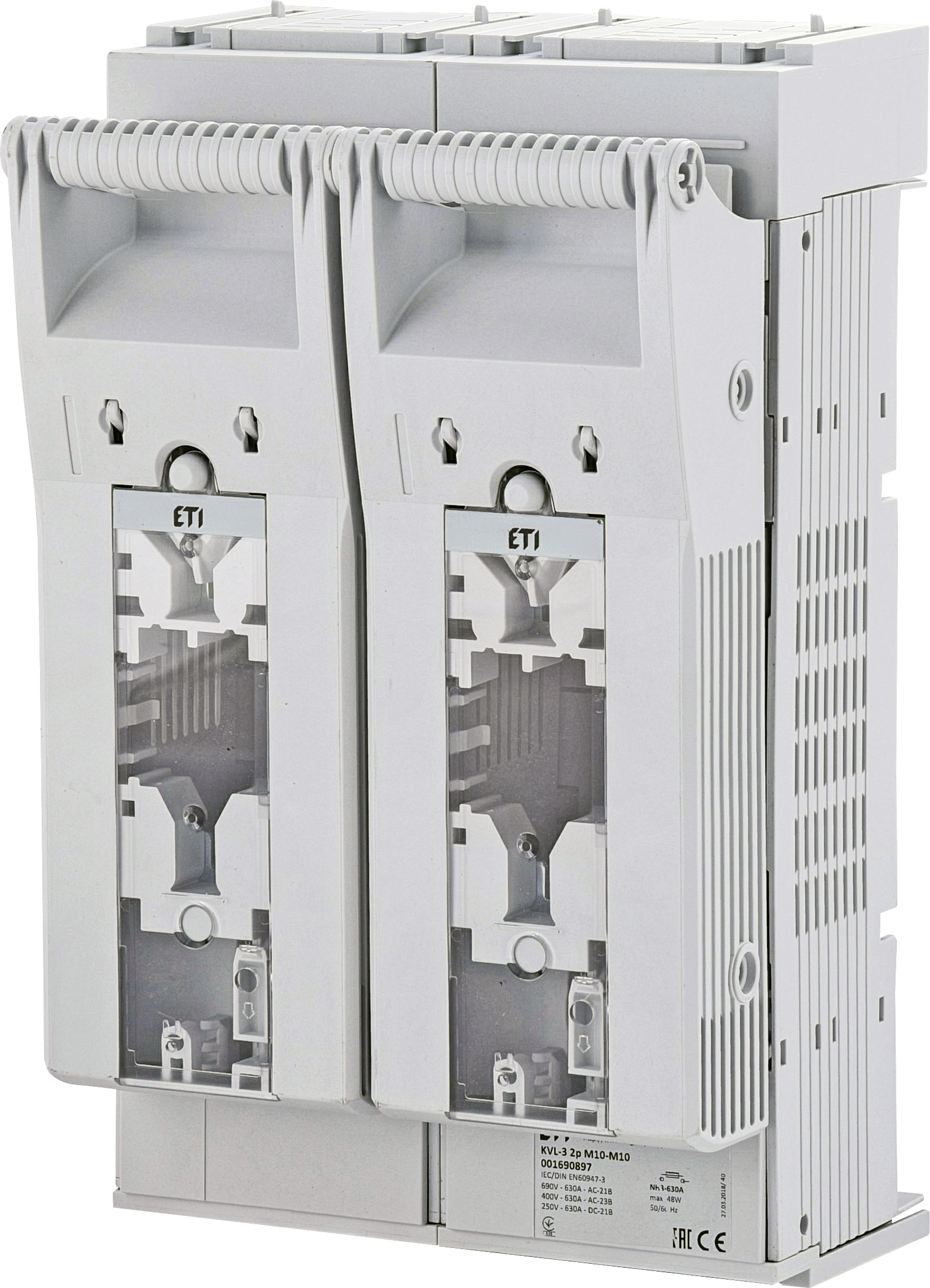 ETI houder NH3 630A/1000Vdc tweepolig