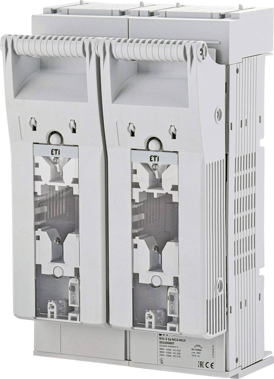 ETI houder NH3 630A/1000Vdc tweepolig