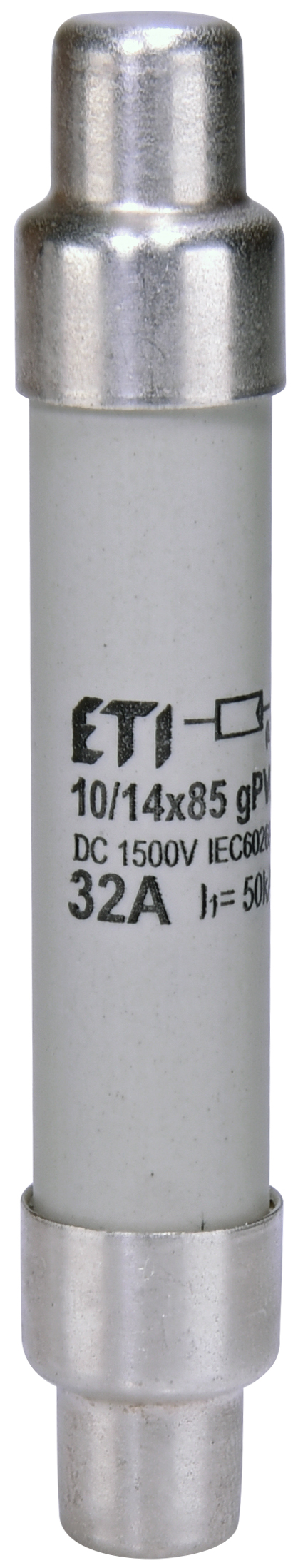 ETI zekering CH 10/14x85 gPV 32A/1500Vdc