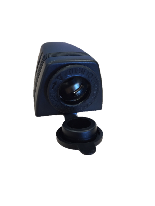 Sigaret aansteker contactdoos 12/24V met opbouw