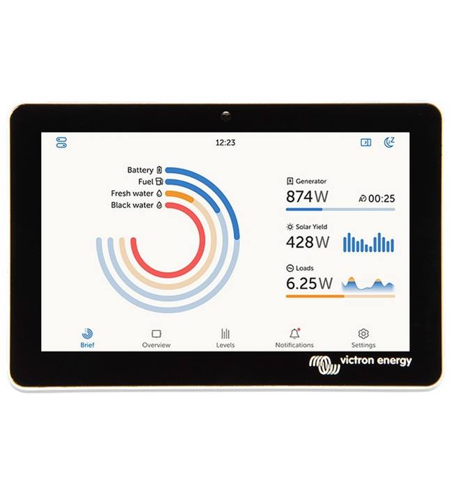 Victron Cerbo GX Touch 70 flush