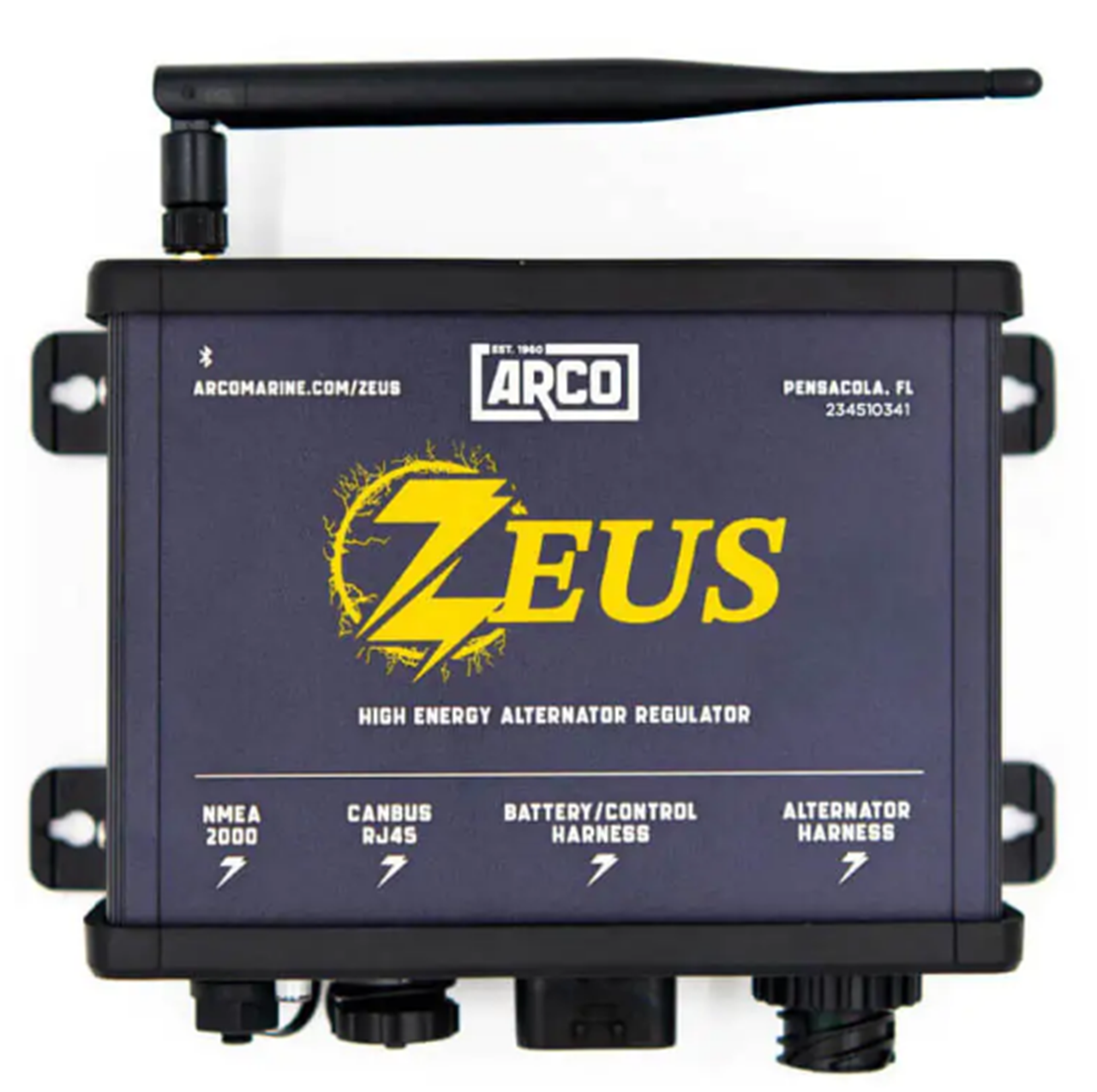 ARCO Zeus dynamo regelaar met ondersteuning van directe integratie met Victron GX device.