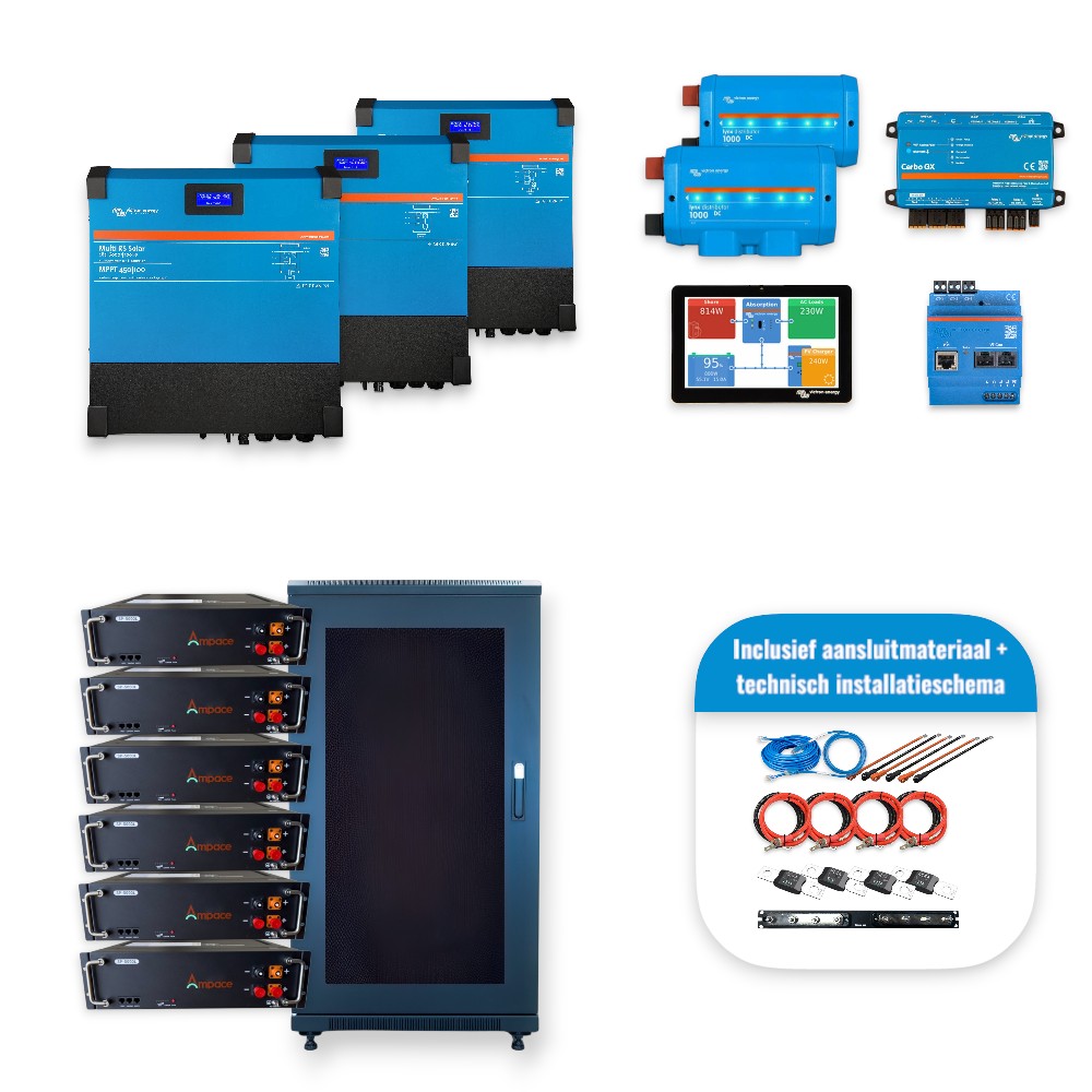 3 Fase thuisbatterij 15KW RS 28,8kWh