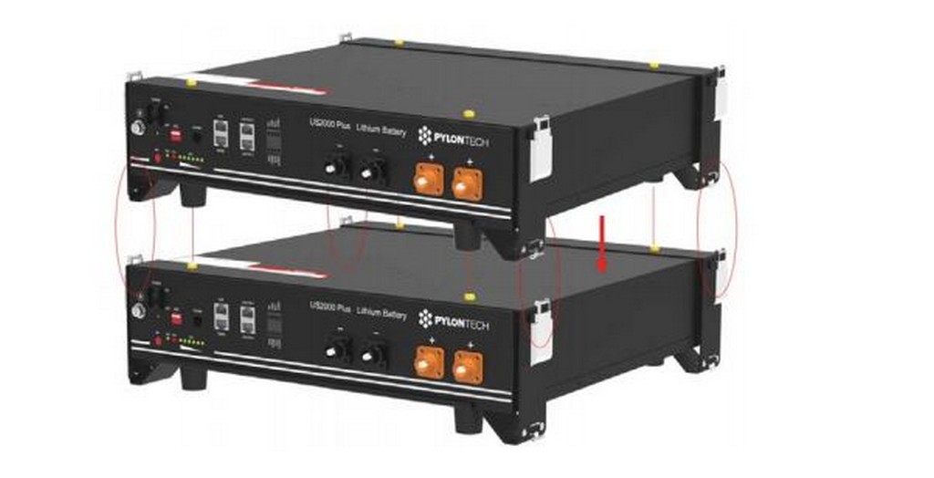 Pylontech US2000 beugels