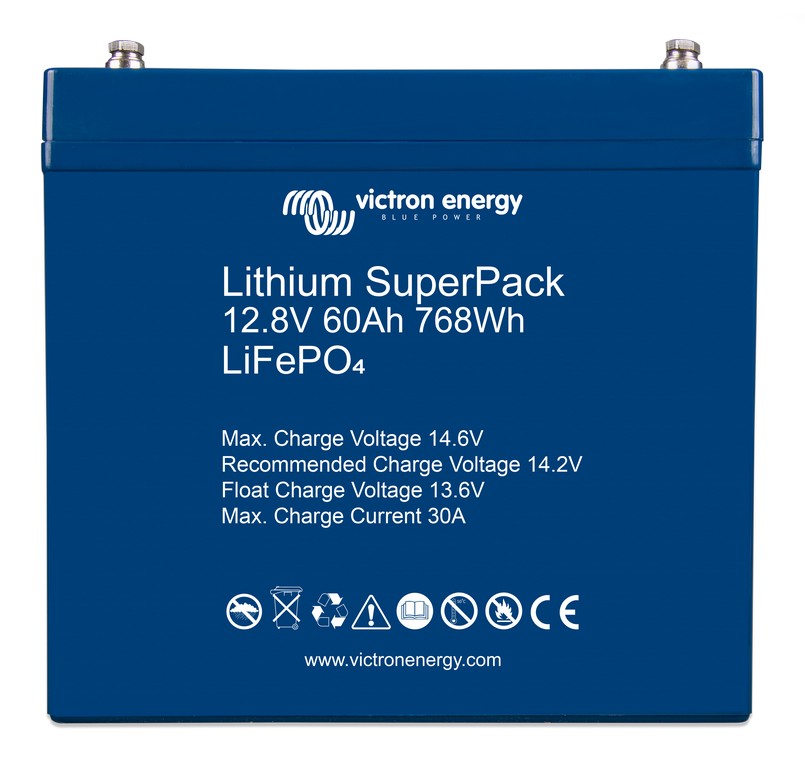 Victron Lithium Accu SuperPack 12,8V/60Ah