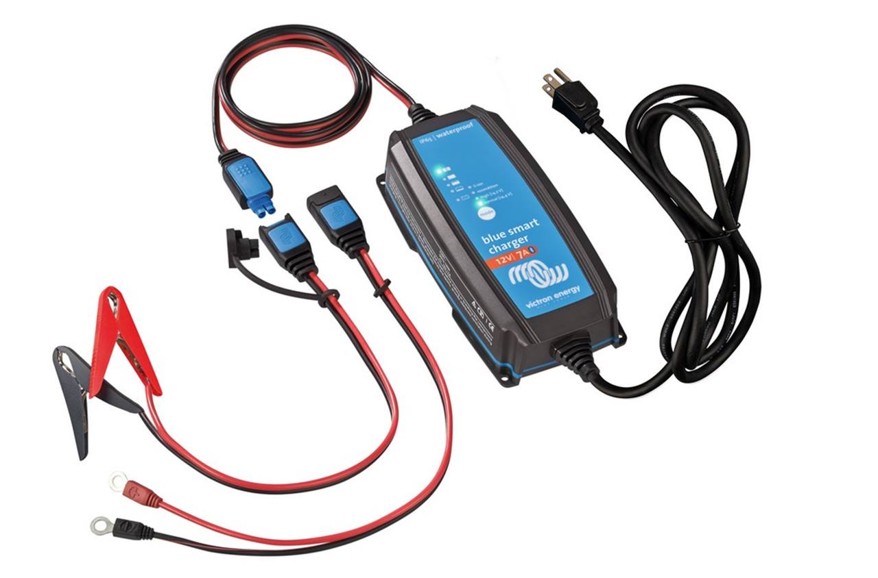 Victron Blue Smart IP65 acculader 12/7(1) 120V NEMA 1-15P