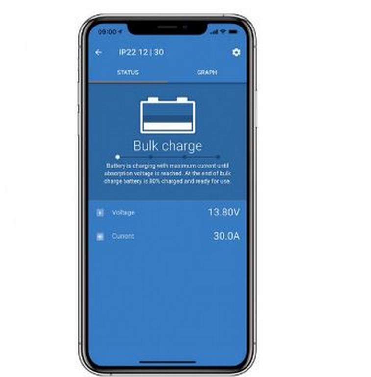 Victron Blue Smart IP22 Acculader 12/30 (3) CEE 7/7