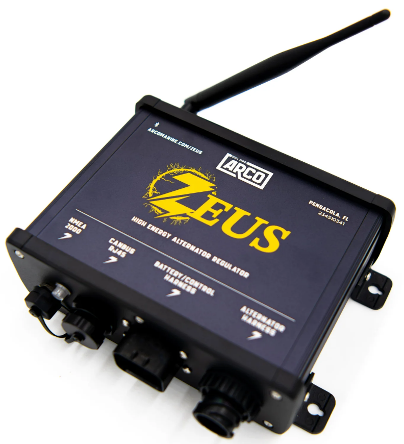 ARCO Zeus dynamo regelaar met ondersteuning van directe integratie met Victron GX device.