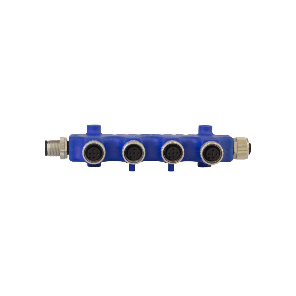 M12 CAN T-Splitter 6-way