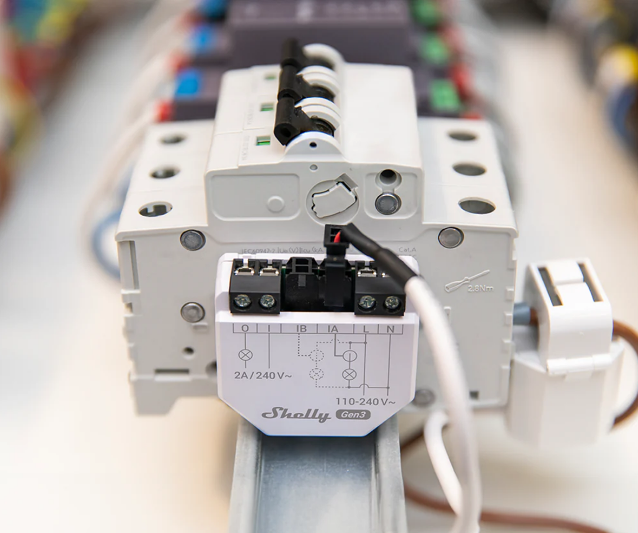 Shelly EM energiemeter Gen3 met 50A CT