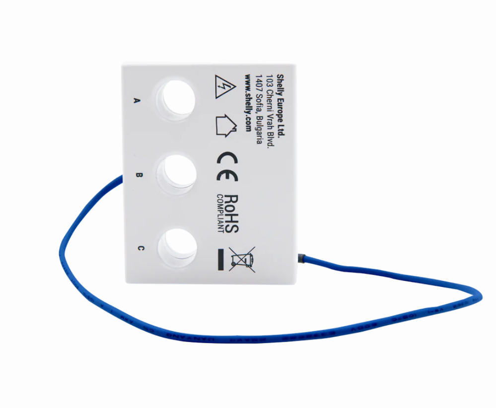 Shelly 3EM-63W energiemeter Gen3 (bedraad)
