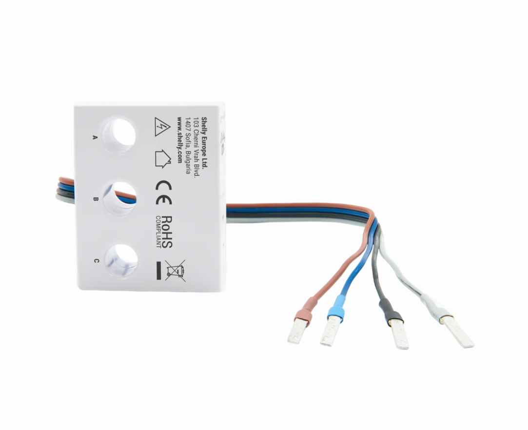 Shelly 3EM-63W energiemeter Gen3 (bedraad)