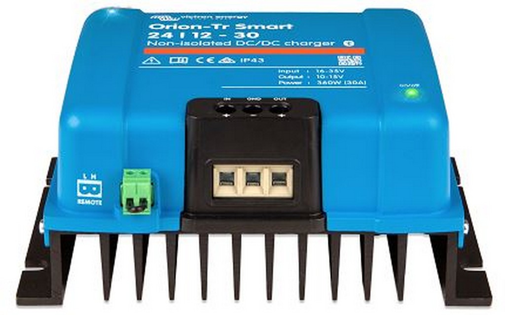 Orion-Tr Smart 24/12-30A niet geisoleerd DC-DC lader
