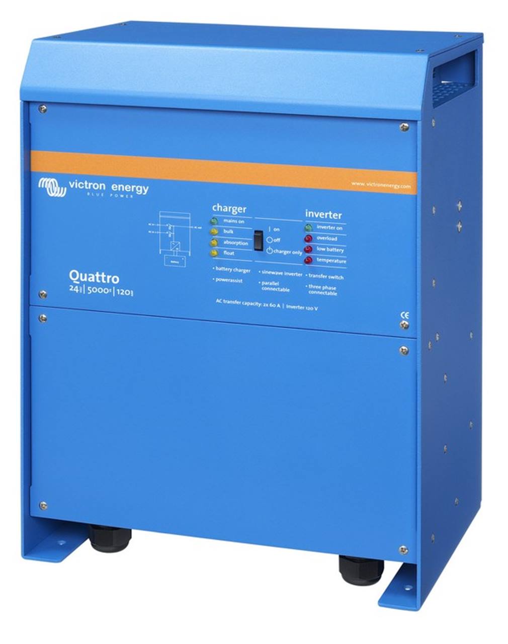 Quattro 24/5000/120-100/100 120V