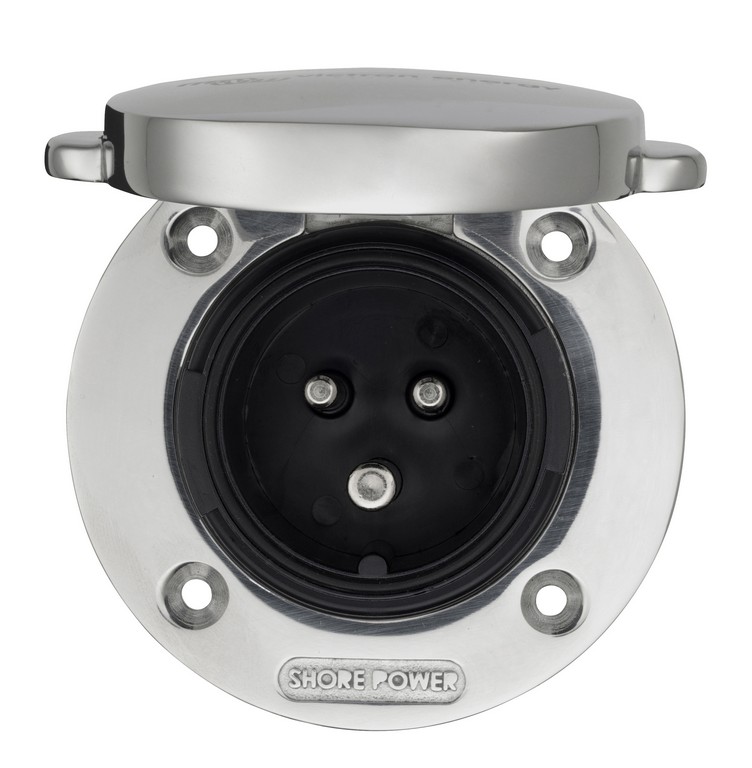 Victron walstroom invoer 16A RVS