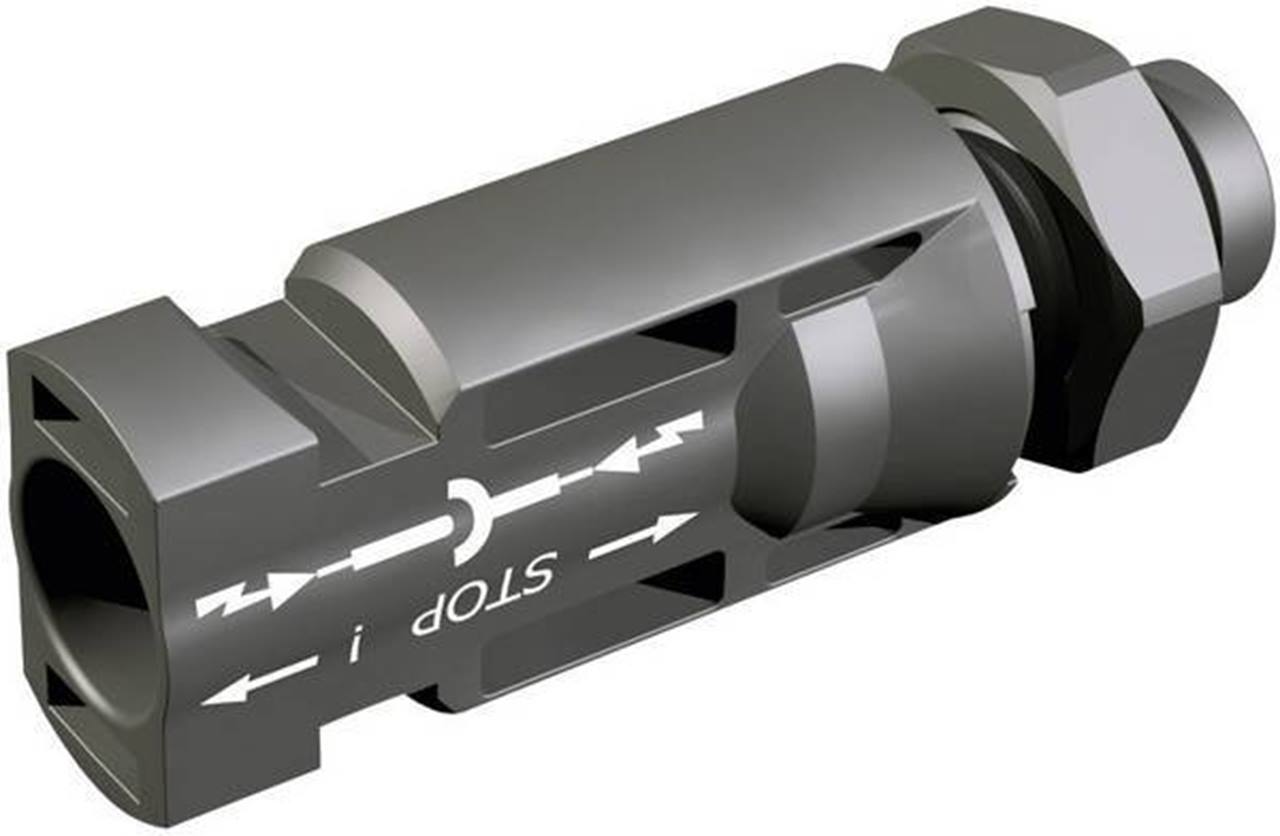 Stäubli MC4 stekker chassis male + female