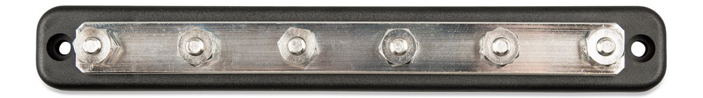 DC Verdeelrail 150A 6x M6 inclusief ABS kap