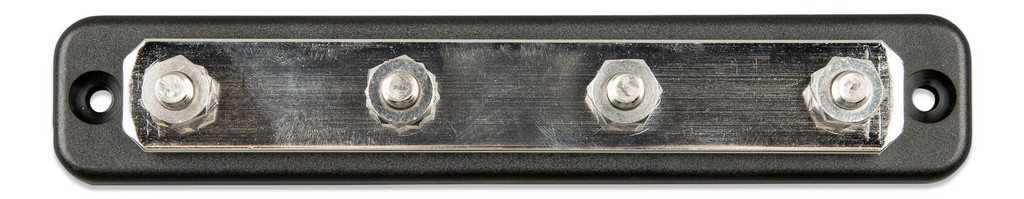 DC Verdeelrail 250A 6x M8 inclusief ABS kap