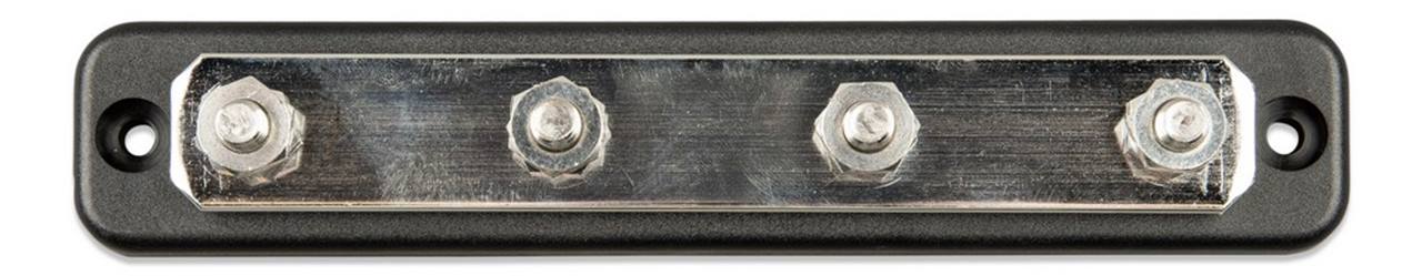 DC Verdeelrail 250A 6x M8 inclusief ABS kap