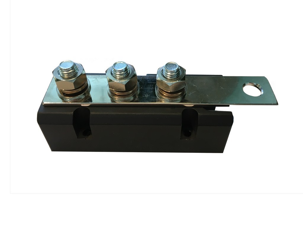 TS-Fuse groundbar voor shunt zwart 500A max.