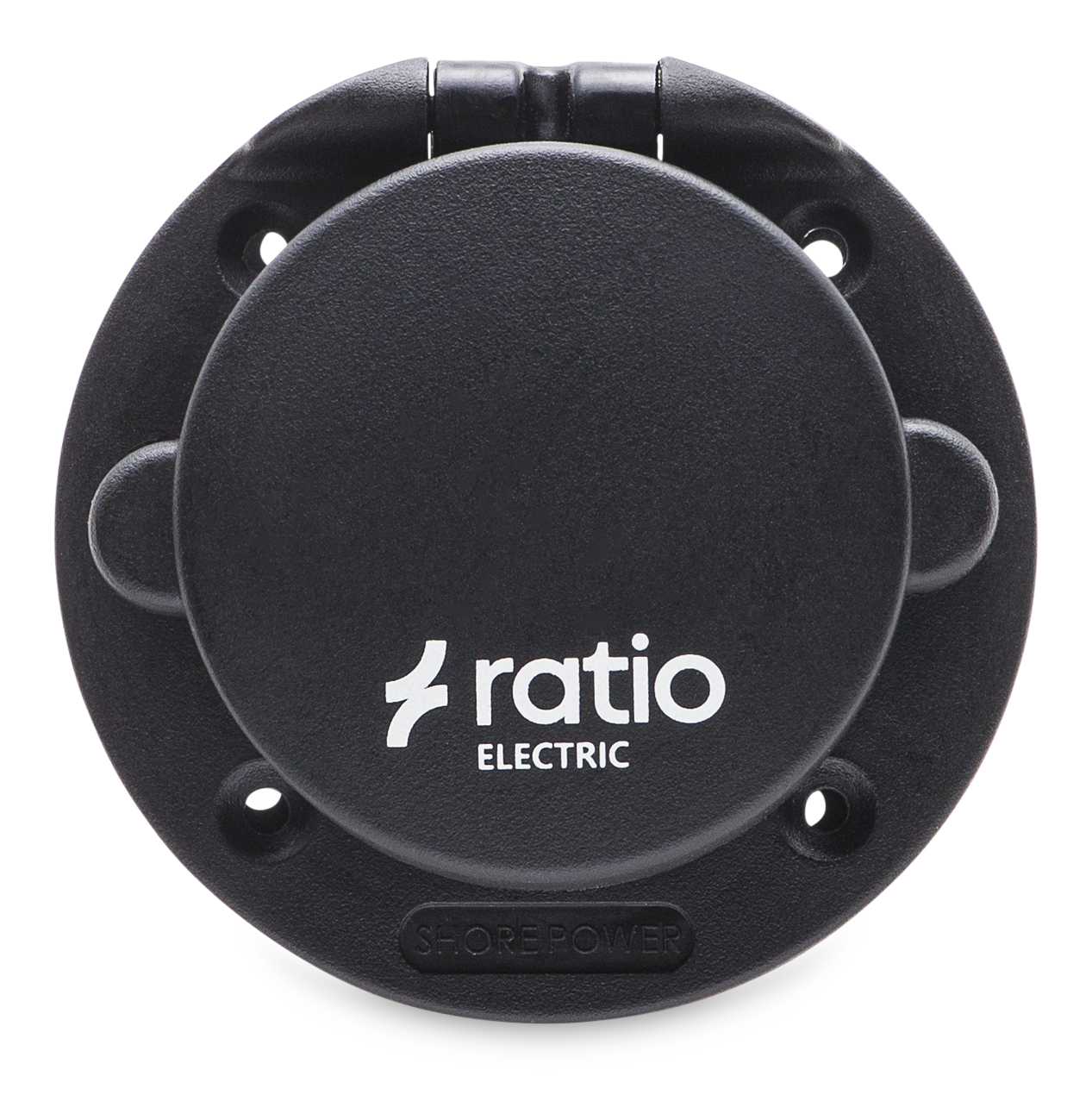 Walstroom Inlet MP16 Kunststof Zwart