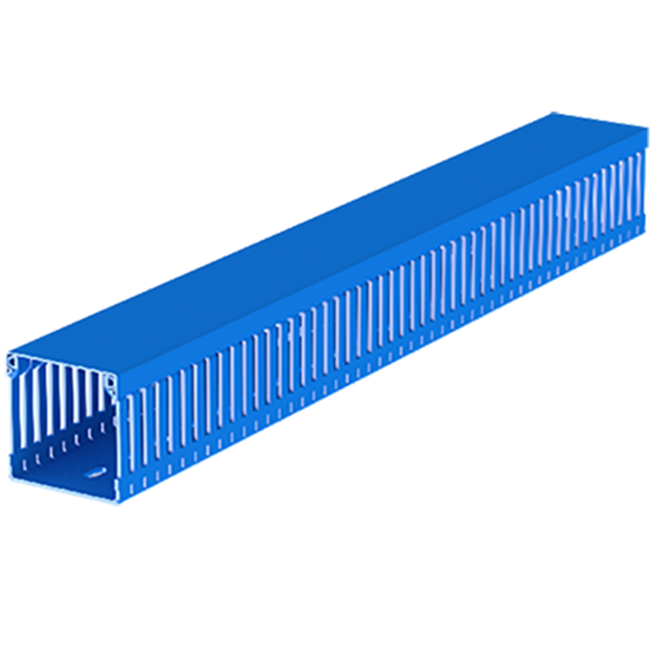 Kabelgoot blauw 60 x 60 mm, lengte 2 meter