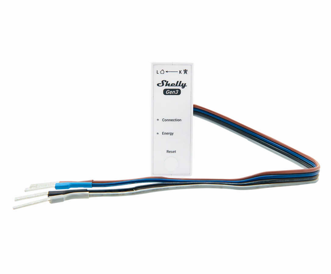 Shelly 3EM-63W energiemeter Gen3 (bedraad)
