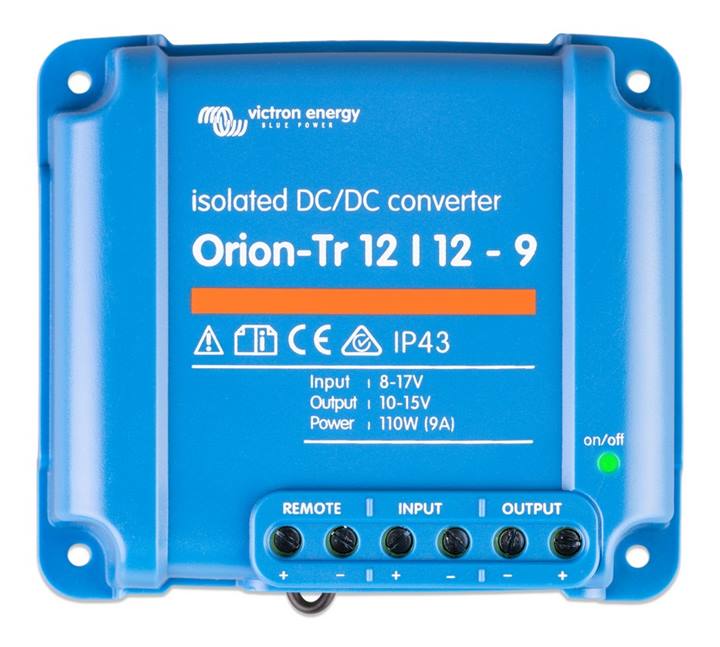Victron Orion-Tr 12/12-9A (110W) isolated