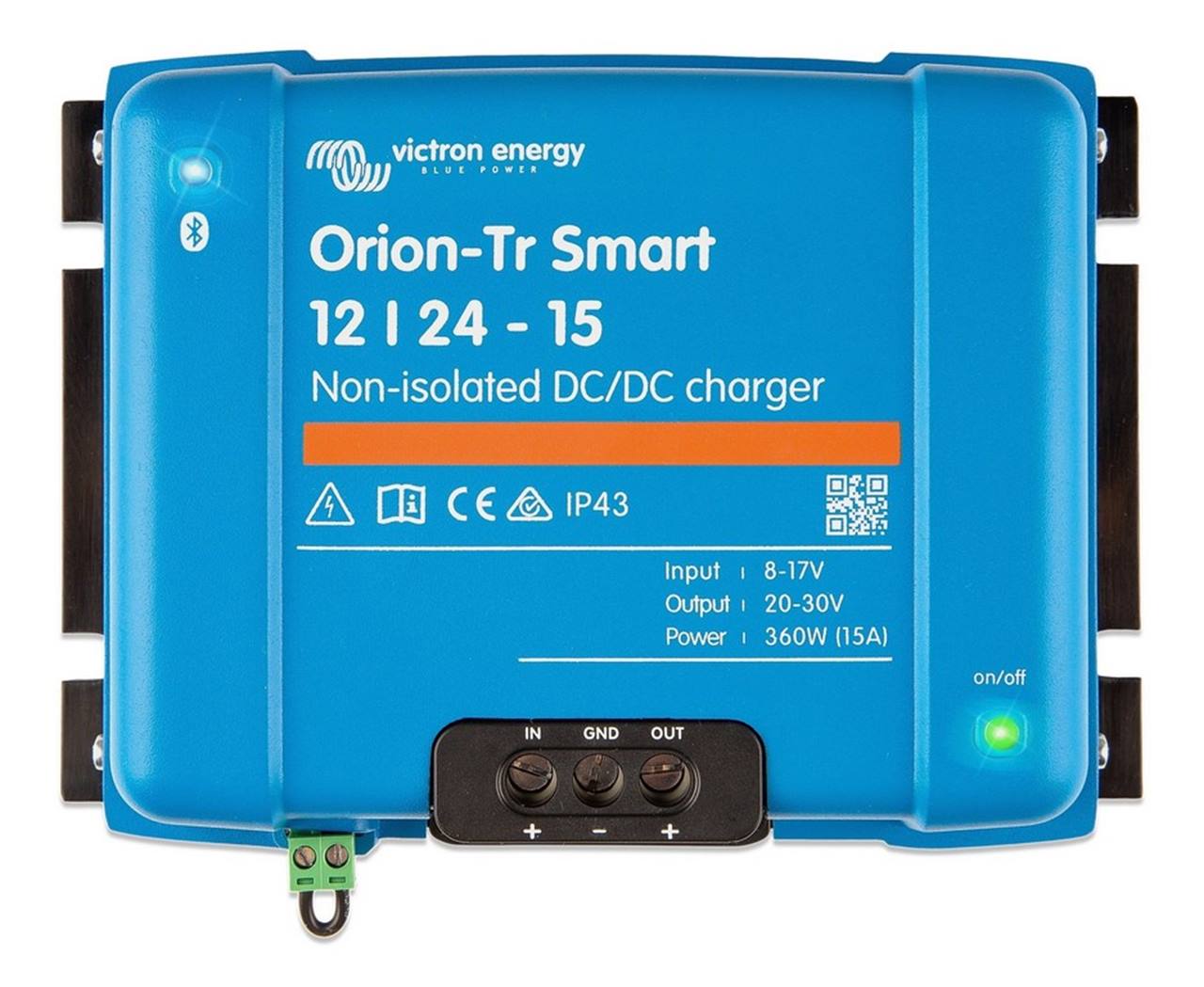 Orion-Tr Smart 12/24-15A niet geisoleerd DC-DC lader