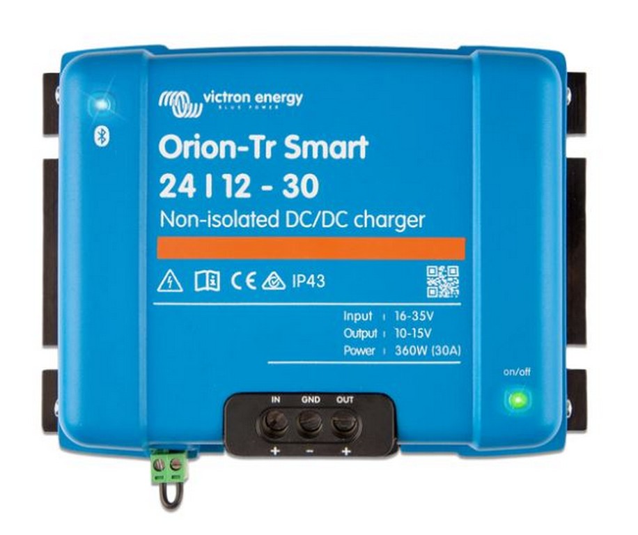 Orion-Tr Smart 24/12-30A niet geisoleerd DC-DC lader