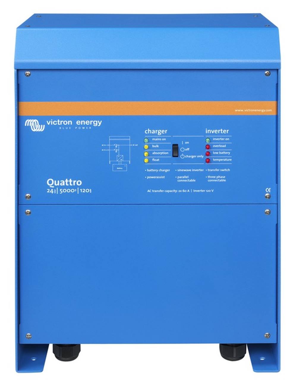 Quattro 24/5000/120-100/100 120V