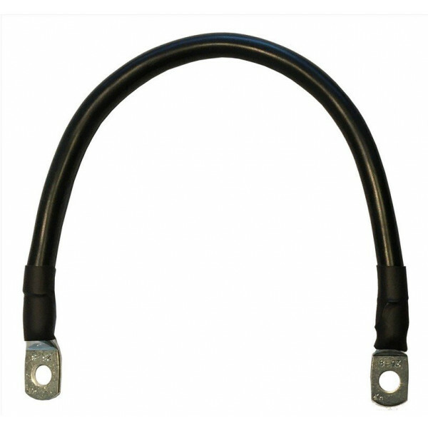 Accukabel verloop zwart 70mm² 50cm M10-M10