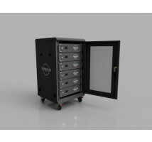 Voltsmile RPC 20U Cabinet (max 6 accu) 300A