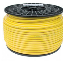 Ronde PU kabel H05/7BQ-F geel 3x2,5mm² per 50 meter rol
