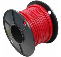 Accukabel rood 70mm² rol 25 meter