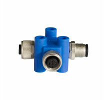 M12 CAN T-Splitter 3-way