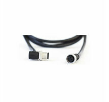 MG M12 CANOpen female kabel 90° haaks to Male kabel 0° 2m