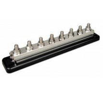 DC Verdeelrail 600A 8x M10 met ABS kap